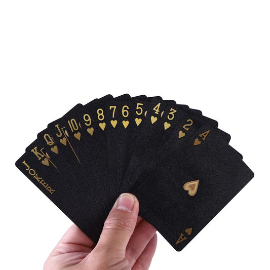 Luxury Black Gold Playing Cards
